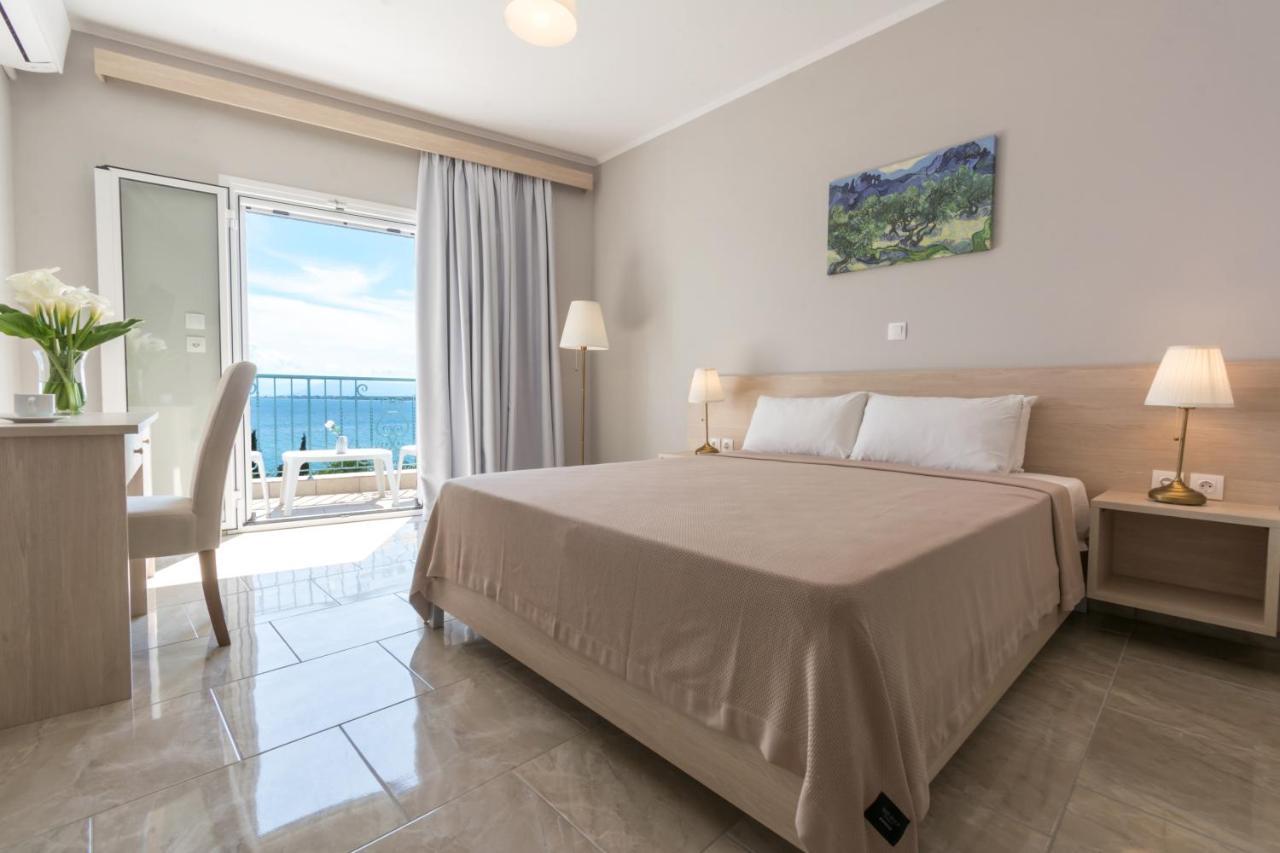 אפרטהוטל Notos Corfu Aquamarine מראה חיצוני תמונה