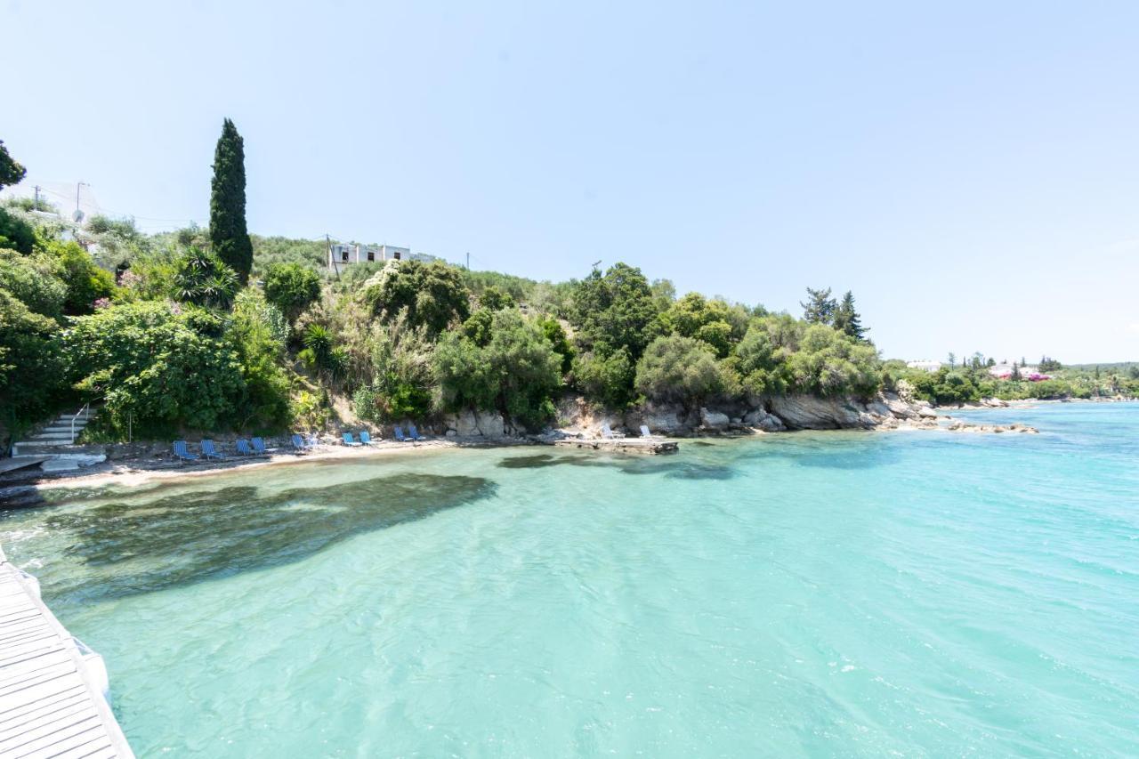 אפרטהוטל Notos Corfu Aquamarine מראה חיצוני תמונה