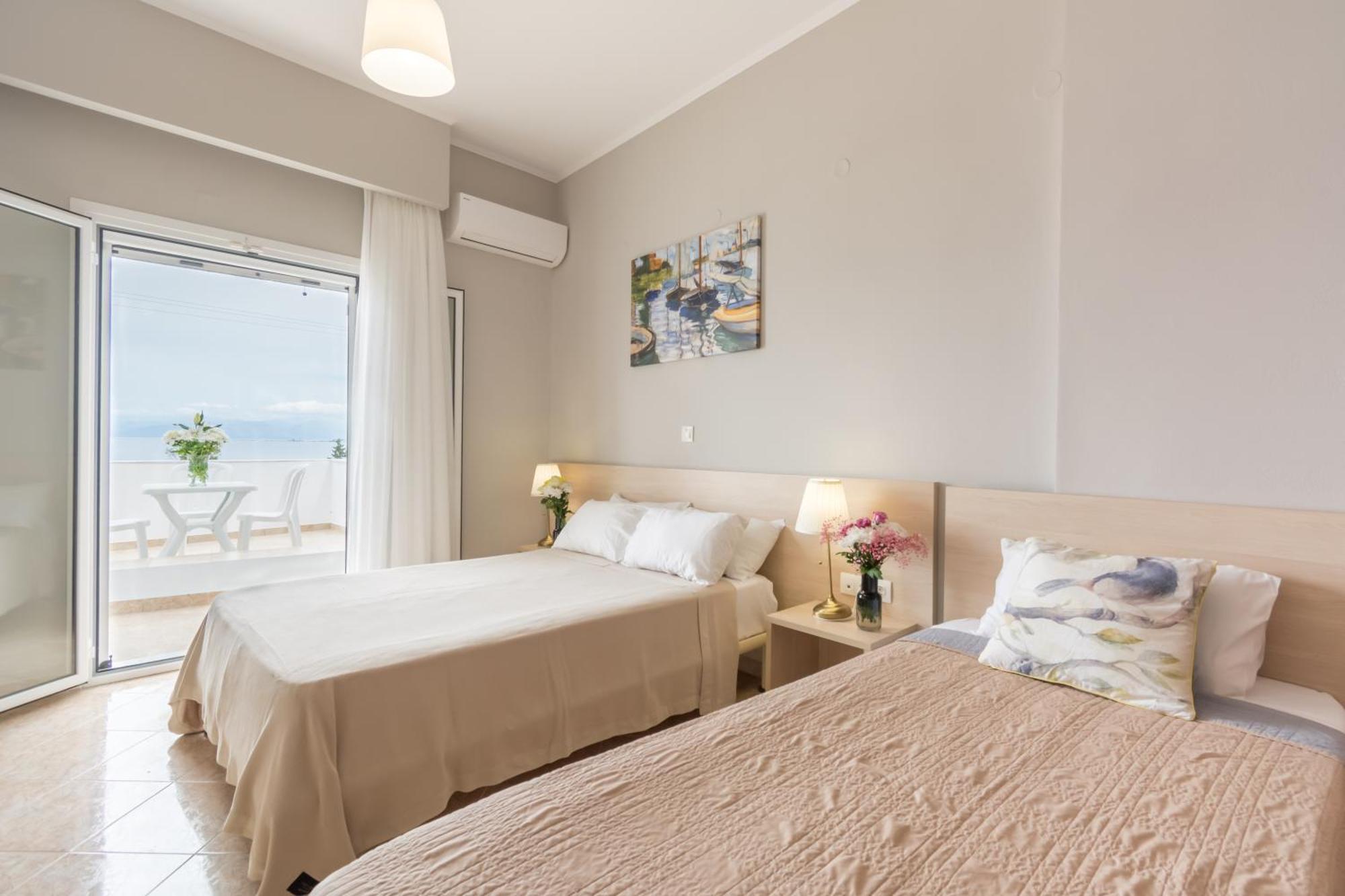 אפרטהוטל Notos Corfu Aquamarine מראה חיצוני תמונה